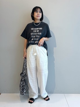Hirokaさん（レディース・159cm）の夏コーディネート