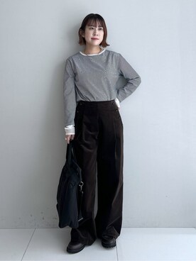 Hirokaさん（レディース・159cm）の秋コーディネート