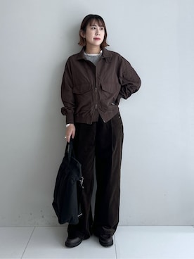 Hirokaさん（レディース・159cm）の秋コーディネート