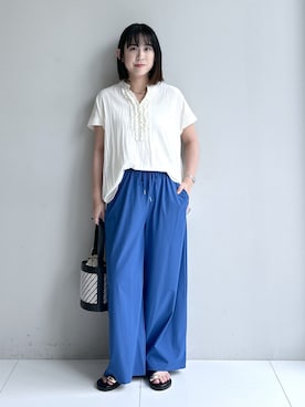 Hirokaさん（レディース・159cm）の夏コーディネート
