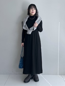 Hirokaさん(レディース・159cm)の冬コーディネート