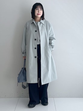 「THE SHOP TK （ザ ショップ ティーケー ）のアイテム」を使った、Hirokaさん（レディース・159cm）の冬コーディネート