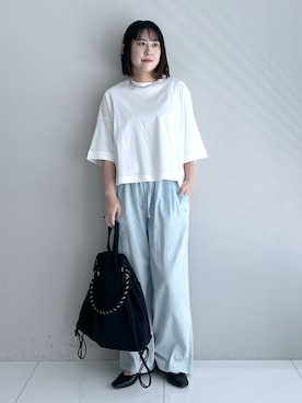 Hirokaさん（レディース・159cm）の夏コーディネート