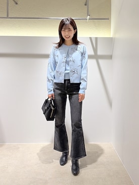 「アイテム（アンサンブル）」を使った、AYAさん（レディース・160cm）の秋コーディネート