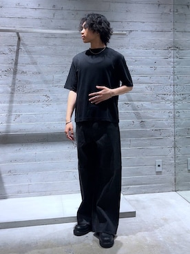 「HARE（ハレ）のアイテム（リング）」を使った、Yuukiさん（メンズ・178cm）の夏コーディネート