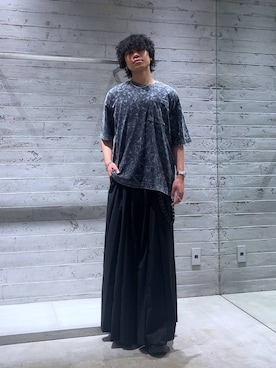 「HARE（ハレ）のアイテム（ベルト）」を使った、Yuukiさん（メンズ・178cm）の夏コーディネート