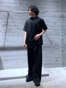 「HARE（ハレ）のアイテム（リング）」を使った、Yuukiさん（メンズ・178cm）の夏コーディネート
