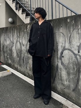「HARE（ハレ）のアイテム（トップス）」を使った、Yuukiさん（メンズ・178cm）の夏コーディネート