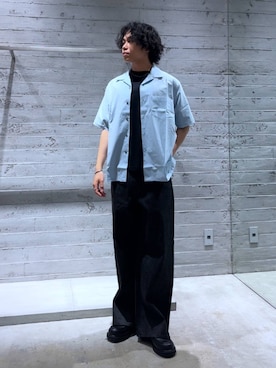 「HARE（ハレ）のアイテム（リング）」を使った、Yuukiさん（メンズ・178cm）の夏コーディネート