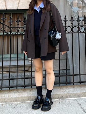 「LOWRYS FARM（ローリーズファーム）のアイテム」を使った、miyukichi0921さん（レディース・155cm）の秋コーディネート