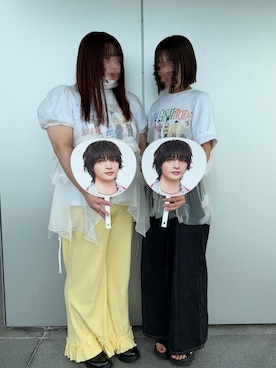 「PUNYUS（プニュズ）のアイテム」を使った、aitya0211さん（レディース・165cm）の秋コーディネート
