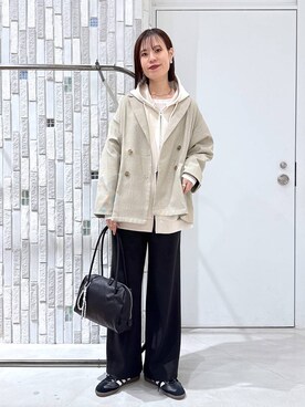 パフエアZIPBIGフーディー 582465を使った人気ファッション