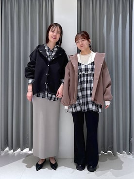 たなさんさん(レディース・175cm)の冬コーディネート