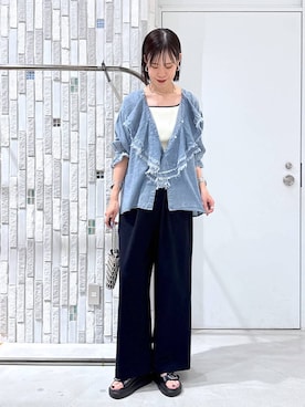 たなさんさん（レディース・175cm）の夏コーディネート