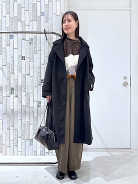 「アイテム（チョーカー）」を使った、tanasan0lepsimさん（レディース・175cm・30代）の冬コーディネート