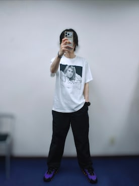 「BAYFLOW（ベイフロー）のアイテム」を使った、Gladさん（メンズ・174cm）の夏コーディネート