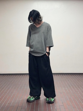 「ELLUV（エルブ）のアイテム」を使った、Gladさん（メンズ・174cm）の秋コーディネート