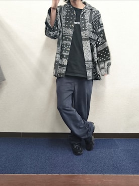 「BAYFLOW（ベイフロー）のアイテム」を使った、Gladさん（メンズ・173cm）の春コーディネート