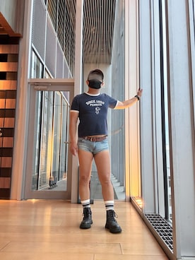 「UNIQLO（ユニクロ）のアイテム（ブーツ）」を使った、ヤマダ⭐️TOMOAKIさん（メンズ・168cm）の秋コーディネート