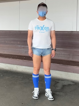 「UMBRO（アンブロ）のアイテム」を使った、ヤマダ⭐️TOMOAKIさん（メンズ・168cm）の秋コーディネート