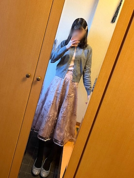 「STRAWBERRY-FIELDS（ストロベリーフィールズ）のアイテム」を使った、♡YURU♡さん（レディース・175cm）の春コーディネート