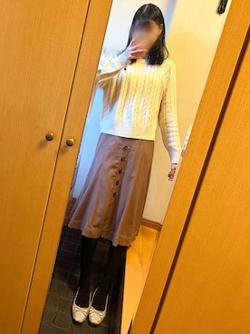 「WILLSELECTION（ウィルセレクション）のアイテム」を使った、♡YURU♡さん（レディース・175cm）の冬コーディネート