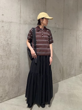 「URBAN RESEARCH Sonny Label（アーバンリサーチサニーレーベル）のアイテム（帽子）」を使った、さいとうさん（レディース・159cm）の夏コーディネート