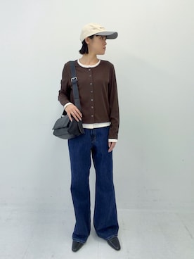 「URBAN RESEARCH Sonny Label（アーバンリサーチサニーレーベル）のアイテム（バッグ）」を使った、さいとうさん（レディース・159cm）の夏コーディネート