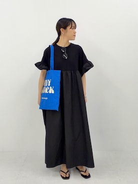 「URBAN RESEARCH Sonny Label（アーバンリサーチサニーレーベル）のアイテム（バッグ）」を使った、さいとうさん（レディース・159cm）の夏コーディネート
