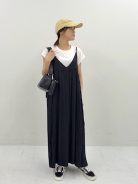 「URBAN RESEARCH Sonny Label（アーバンリサーチサニーレーベル）のアイテム（帽子）」を使った、さいとうさん（レディース・159cm）の夏コーディネート
