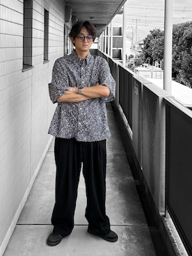 COOTIE PRODUCTIONSのシャツ/ブラウスを使った人気ファッション