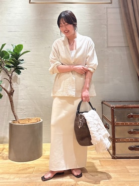 chikaさん（レディース・161cm）の春コーディネート