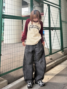 「That's life（ザッツライフ）のアイテム」を使った、ちゃをさん（レディース・158cm）の夏コーディネート