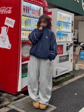 「That's life（ザッツライフ）のアイテム」を使った、ちゃをさん（レディース・158cm）の秋コーディネート