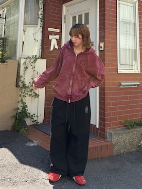 「That's life（ザッツライフ）のアイテム」を使った、ちゃをさん（レディース・158cm）の夏コーディネート
