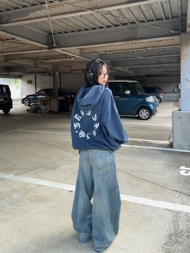 「That's life（ザッツライフ）のアイテム」を使った、ちゃをさん（レディース・158cm）の冬コーディネート