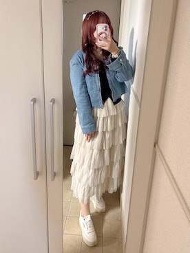 「COMME CA ISM（コムサイズム）のアイテム」を使った、airixxyさん（レディース・163cm）の春コーディネート