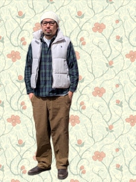 「U.S. POLO ASSN.（ユーエスポロアッスン）のアイテム」を使った、kingtessyさん（メンズ・186cm）の春コーディネート