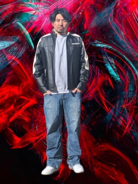 「VOLCOM（ボルコム）のアイテム」を使った、kingtessyさん（メンズ・186cm）の冬コーディネート