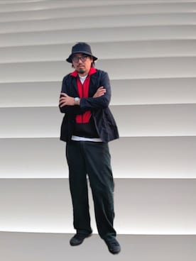 「GAP（ギャップ）のアイテム」を使った、kingtessyさん（メンズ・186cm）の秋コーディネート