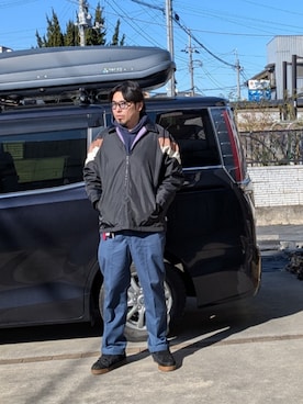 「GRAVIS（グラヴィス）のアイテム」を使った、kingtessyさん（メンズ・186cm）の冬コーディネート