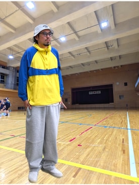 「no brand（ノーブランド）のアイテム（アクセサリー）」を使った、kingtessyさん（メンズ・186cm）の秋コーディネート