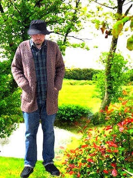 「Clarks（クラークス）のアイテム」を使った、kingtessyさん（メンズ・186cm）の春コーディネート