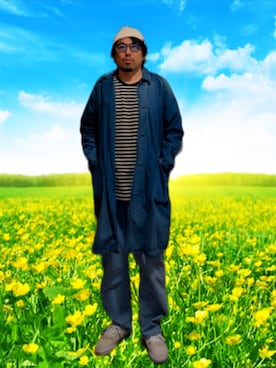 「Lee（リー）のアイテム（パンツ）」を使った、kingtessyさん（メンズ・186cm）の春コーディネート