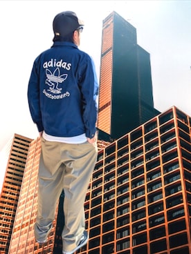 「DOCKERS（ドッカーズ）のアイテム」を使った、kingtessyさん（メンズ・186cm）の春コーディネート