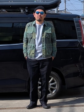 kingtessyさん（メンズ・186cm）の冬コーディネート