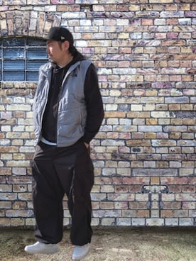 「VOLCOM（ボルコム）のアイテム」を使った、kingtessyさん（メンズ・186cm）の春コーディネート