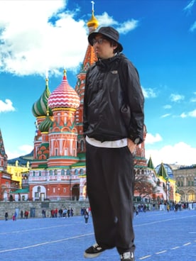「VANS(バンズ)のアイテム」を使った、kingtessyさん(メンズ・186cm)の春コーディネート