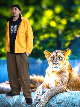 「GRAVIS（グラヴィス）のアイテム」を使った、kingtessyさん（メンズ・186cm）の春コーディネート