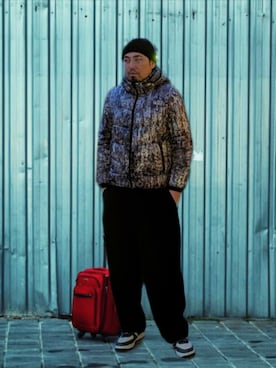 「GAP（ギャップ）のアイテム（ジャケット/アウター）」を使った、kingtessyさん（メンズ・186cm）の冬コーディネート